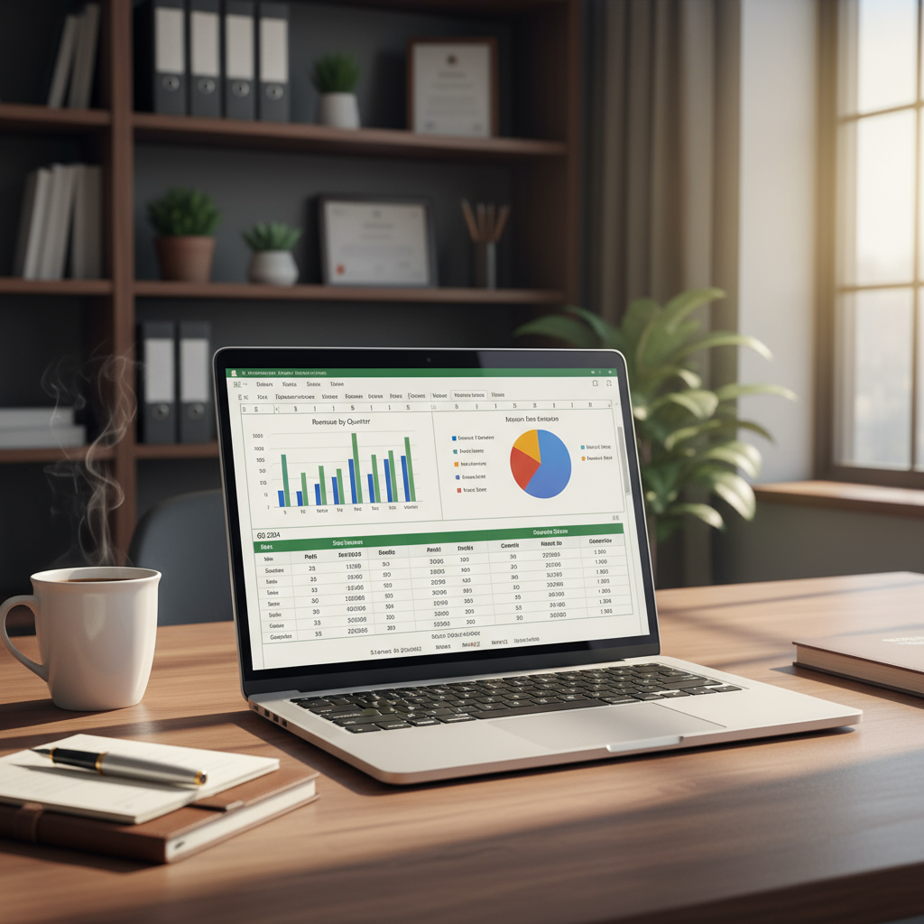 Monthly Financial Report Template - Image 3